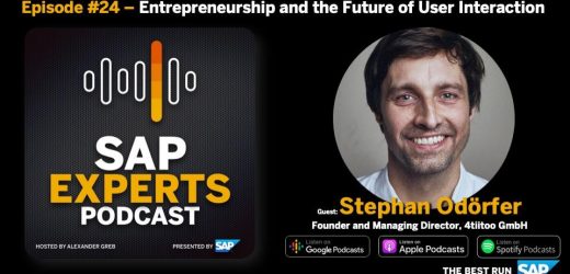 SAP Experts Podcast with one of our founders!